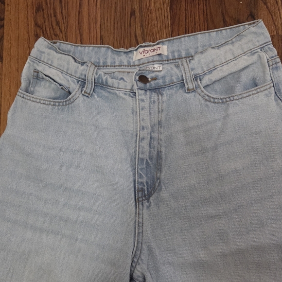 Vibrant M.I.U. Light Blue Women's Jeans 28W - Picture 3 of 10